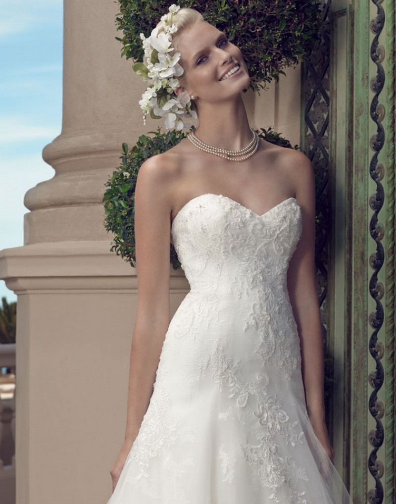 Casablanca Bridal Spring 2015 - Style- 2203 Gown Only