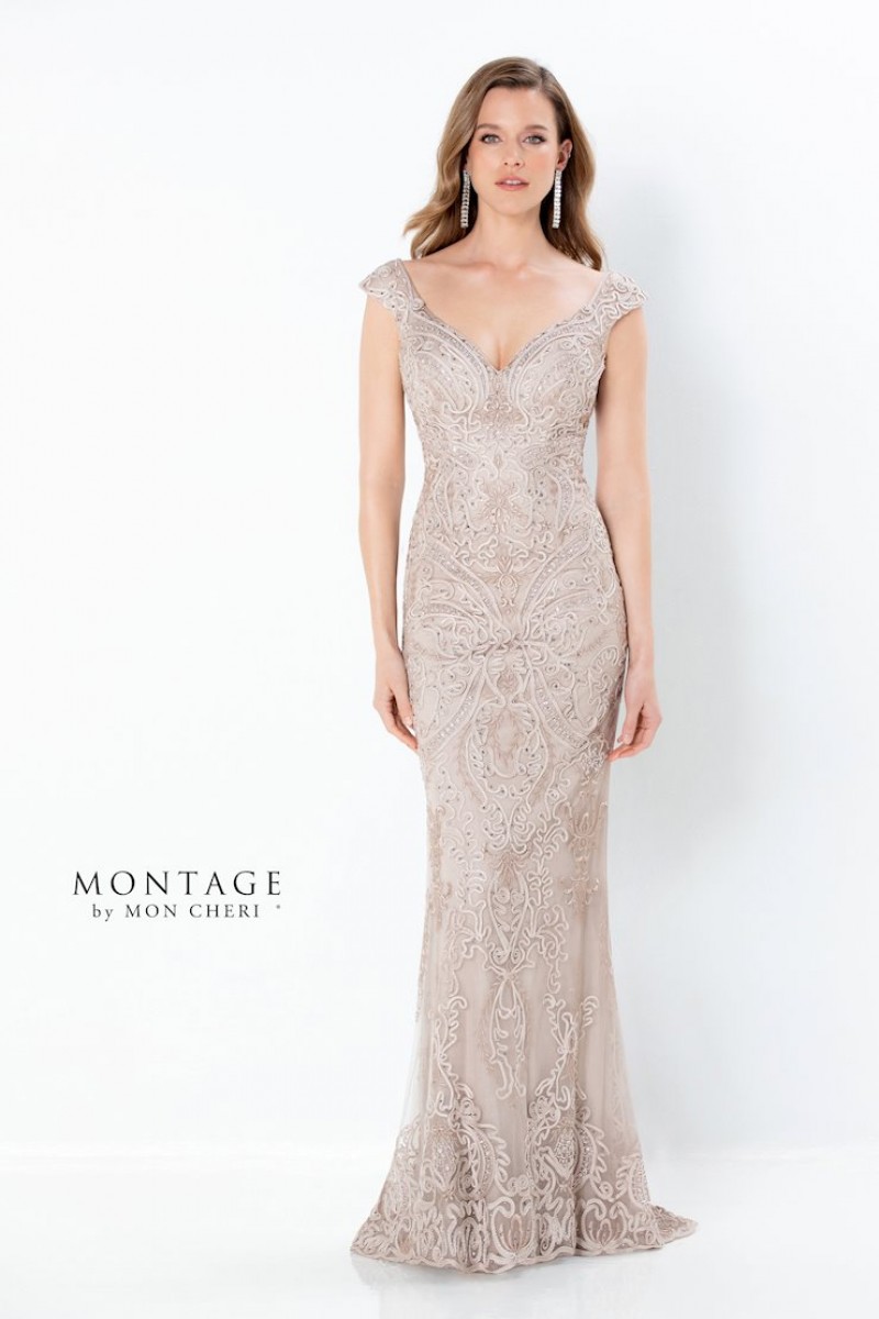 Montage by Mon Cheri | Style 220934 | Tulle Fit & Flare