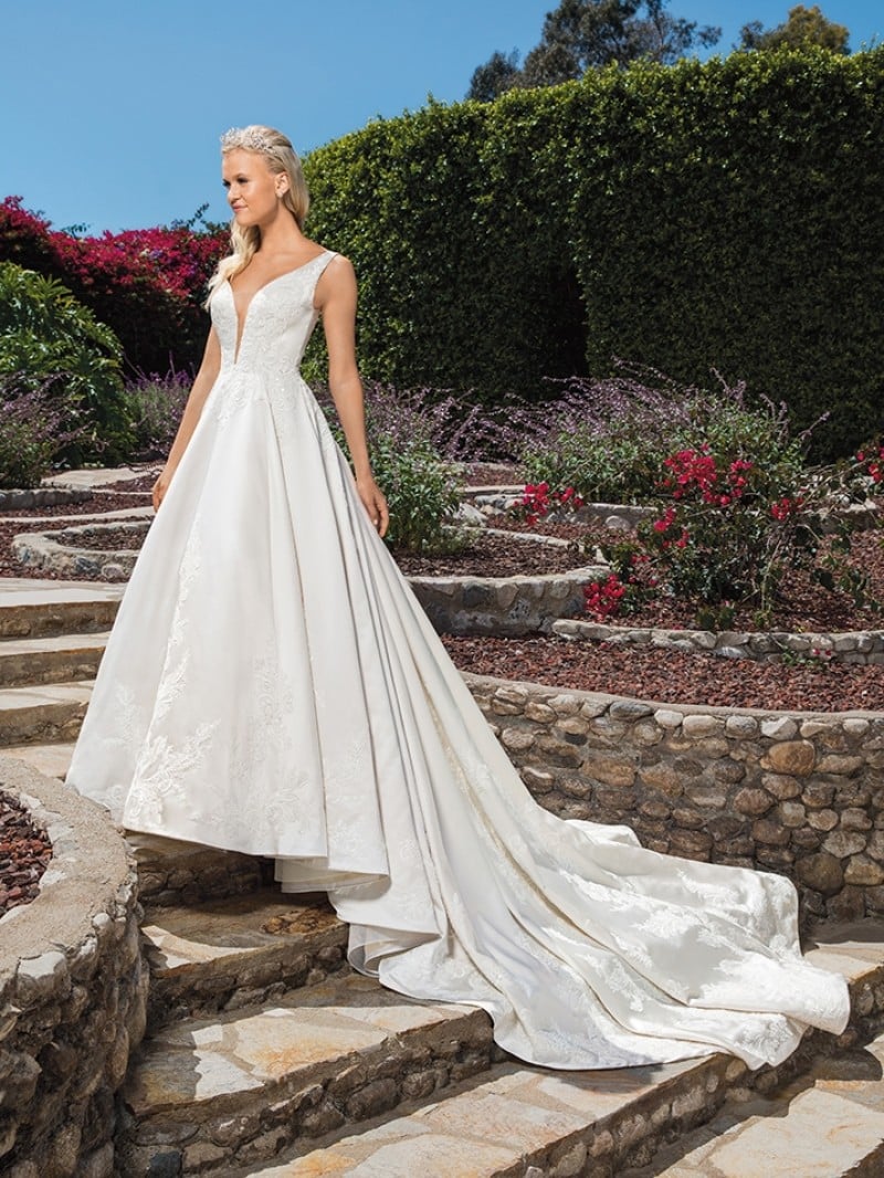 Casablanca Bridal Vivian Style 2372 | Affordable Ballgown Wedding Dress