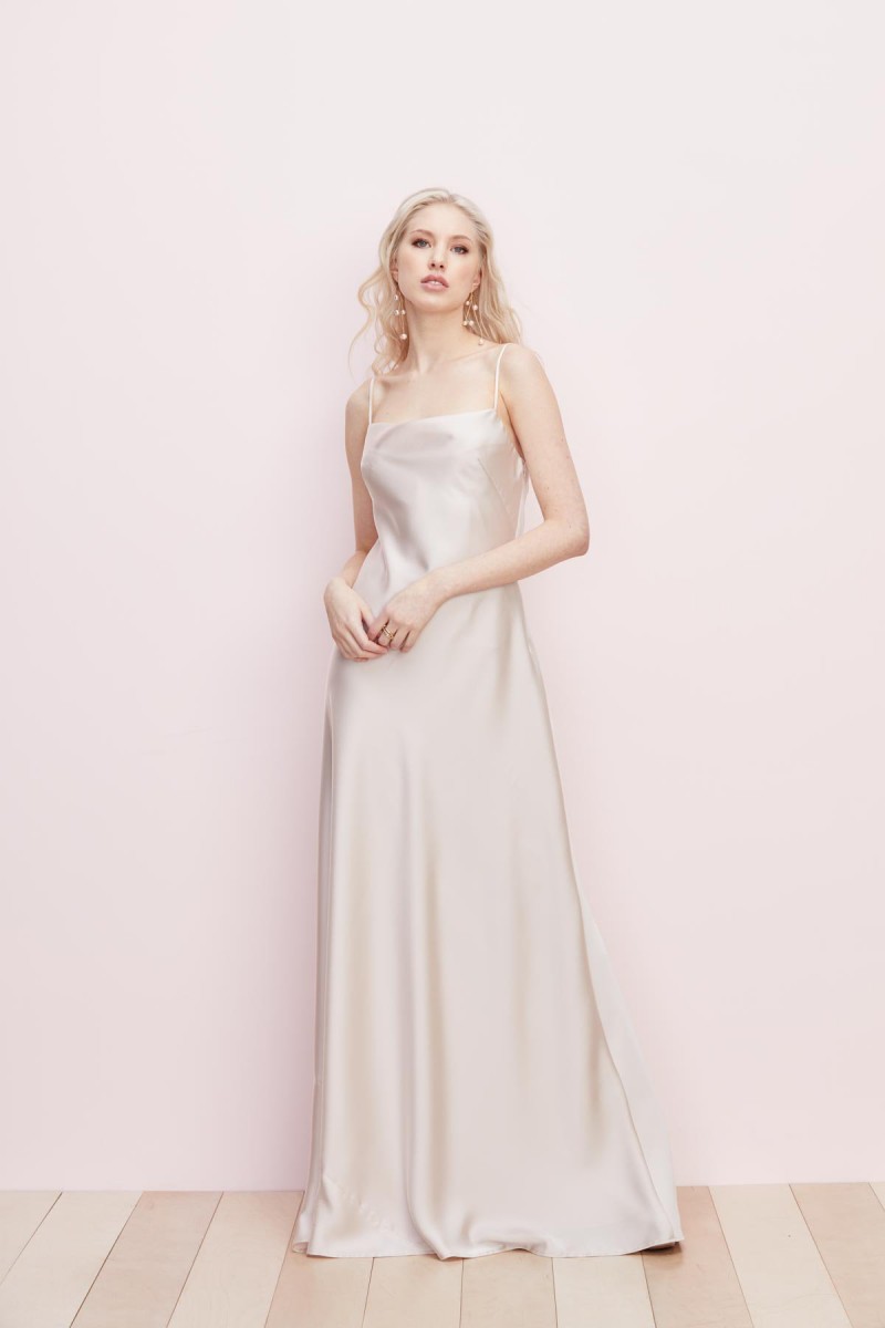Watters Bridesmaids Sonya Style 7401 | Lucios Charmeuse