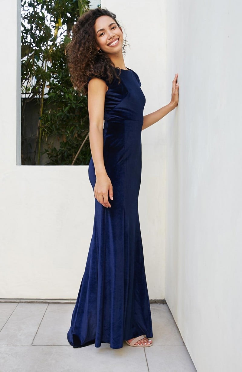 Watters Bridesmaids Jay Style 8307 | Stretch Velvet