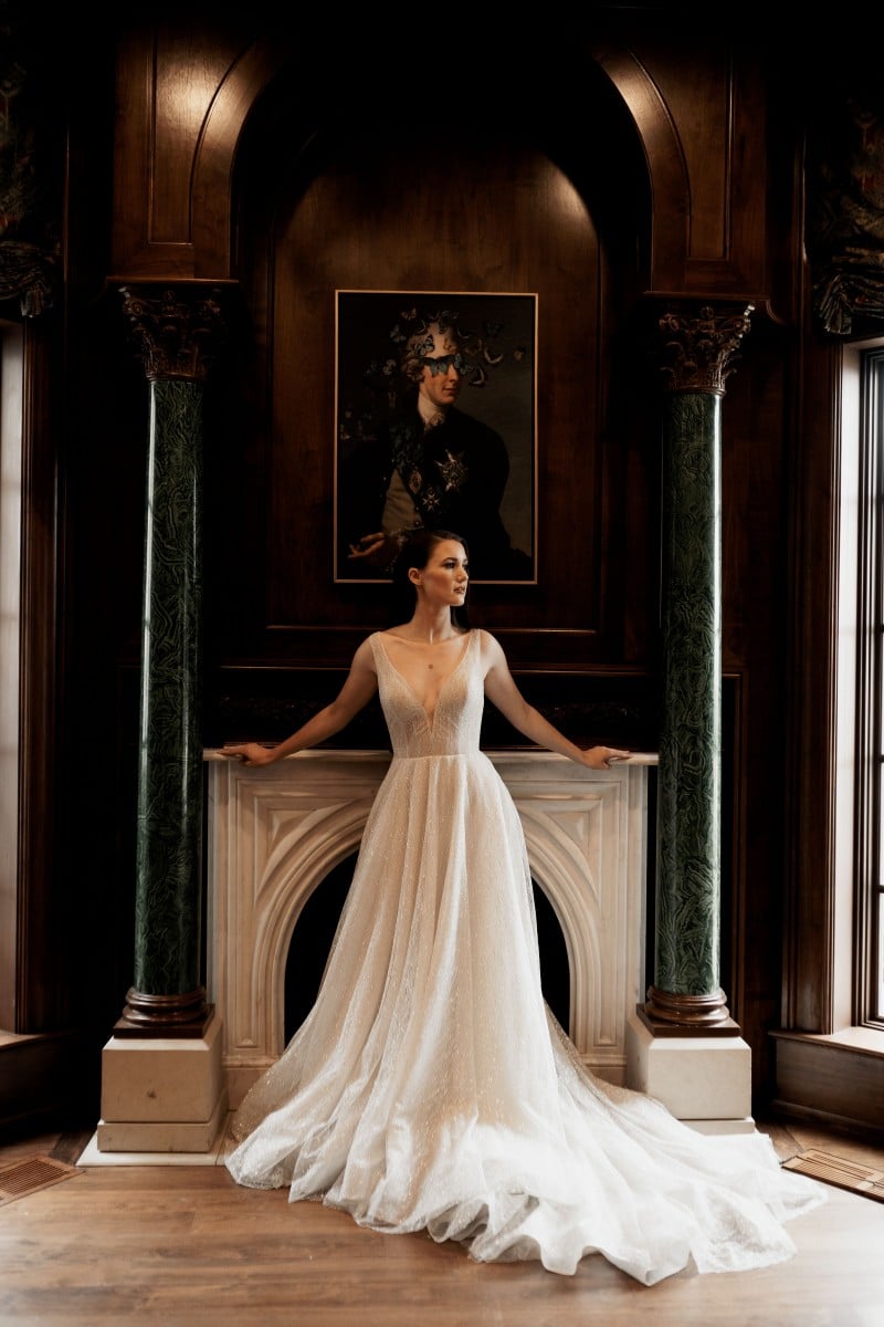 Elizabeth Bridal Alena |  Israeli Lace Wedding Dress