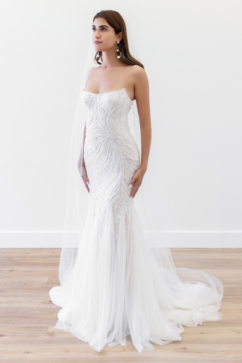 Wtoo Bridal Brooks 10803 | V-neck Wedding Dress