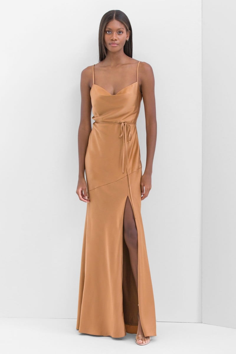 Watters Bridesmaids Style 1400 Everly | Lucios Charmeuse Bridesmaids Dress