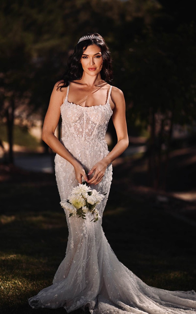 Martina Liana | Style 1510 | Fitted Sheath Wedding Dress
