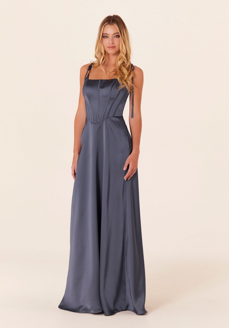 Morilee Bridesmaids Style 21822 | Luxe Satin Dress