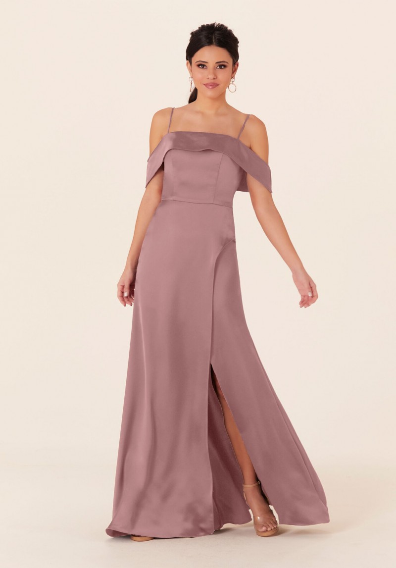 Morilee Bridesmaids Style 21827 | Luxe Satin Dress