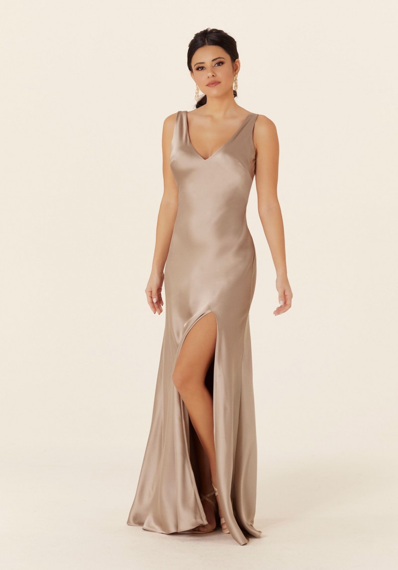 Morilee Bridesmaids Style 21835 | Luxe Satin Dress