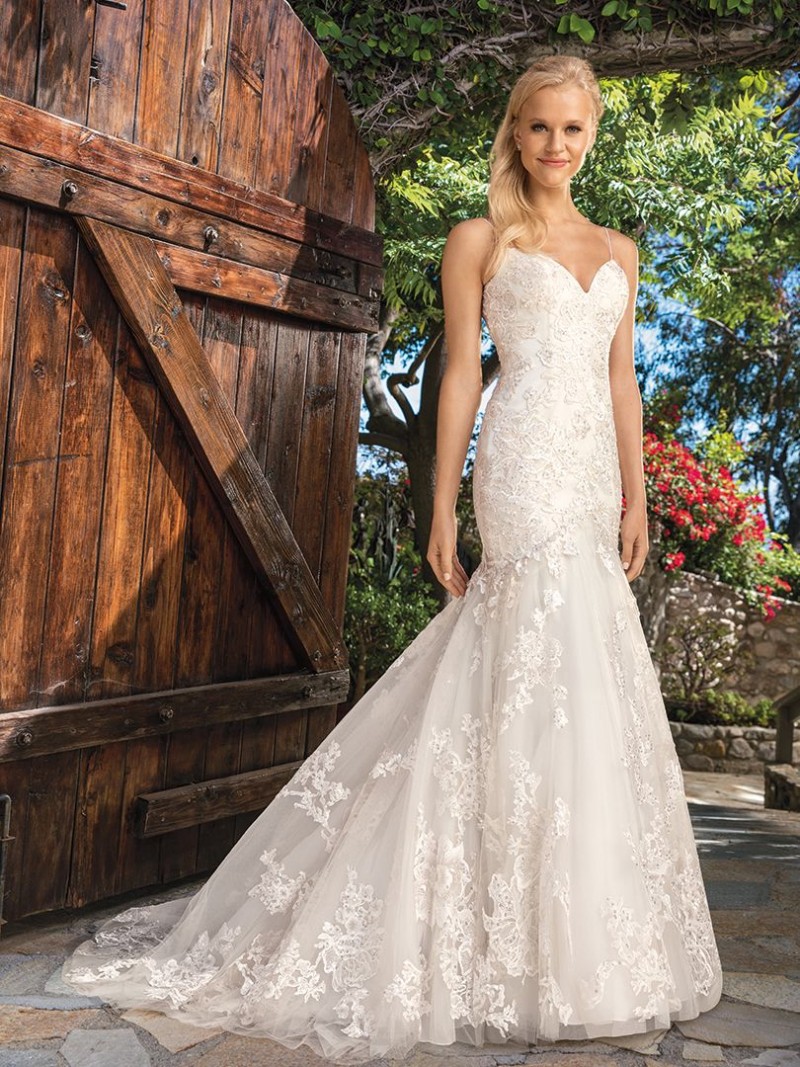 Casablanca Bridal Lillian 2363 | Fit & Flare Wedding Dress