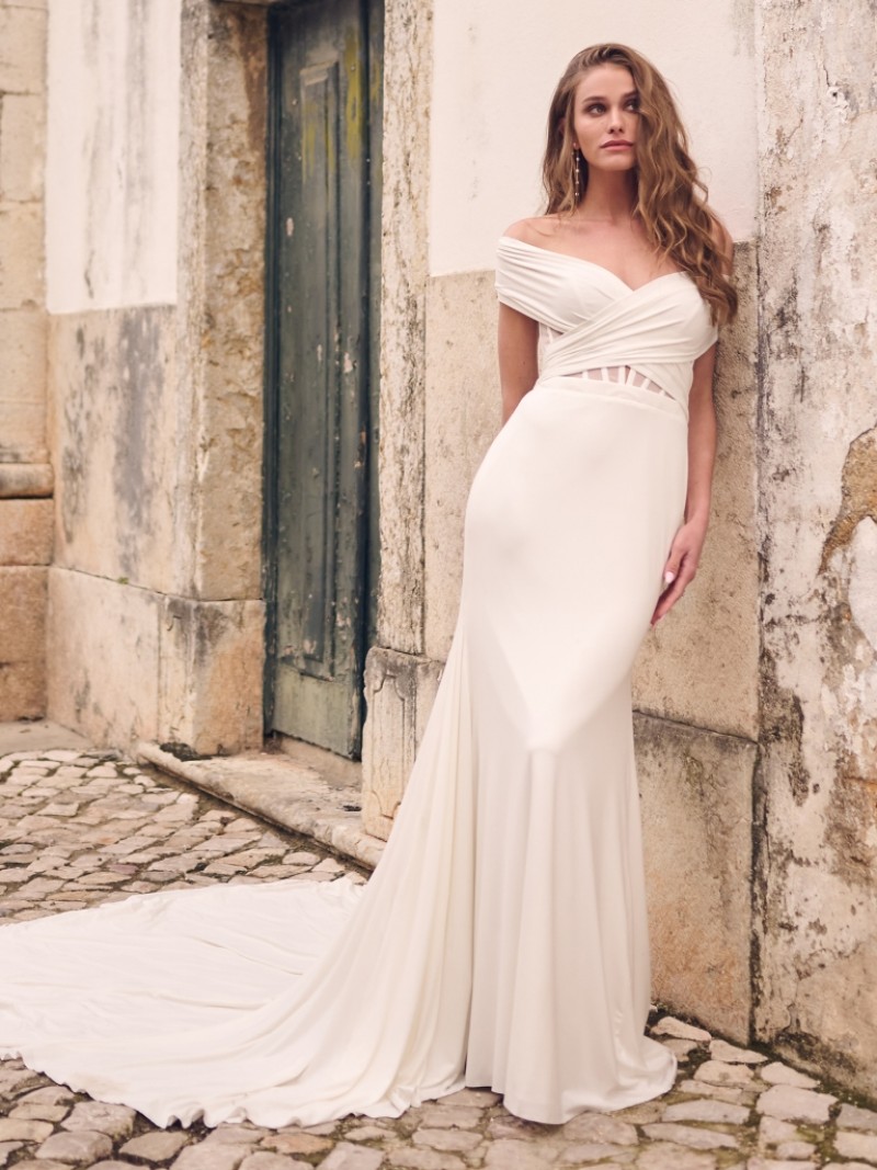 Maggie Sottero Bridal | Bodie 23MW607 | Luscious Stretch Jersey | Gown Only