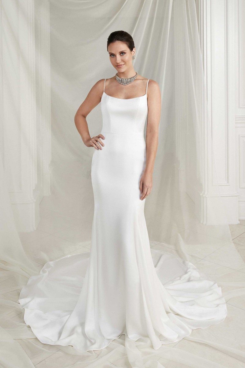 Justin Alexander Elliot 88264 | Fit & flare wedding dress
