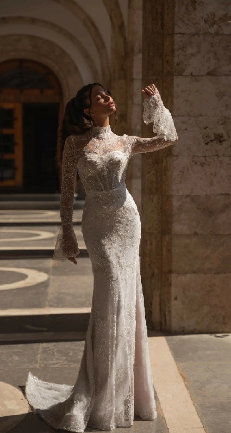 Yedyna Bridal Zoe | Mermaid Silhouette Wedding Gown