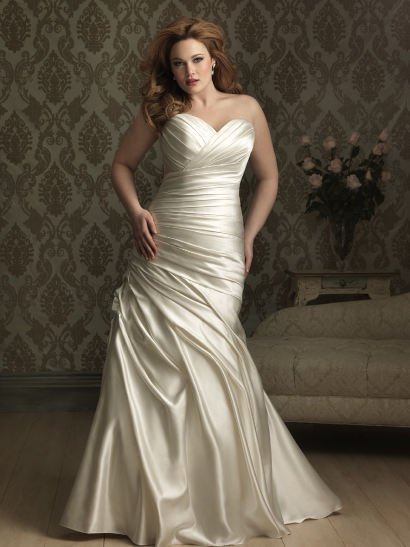 Allure Bridal Plus Sizes  - Style W284